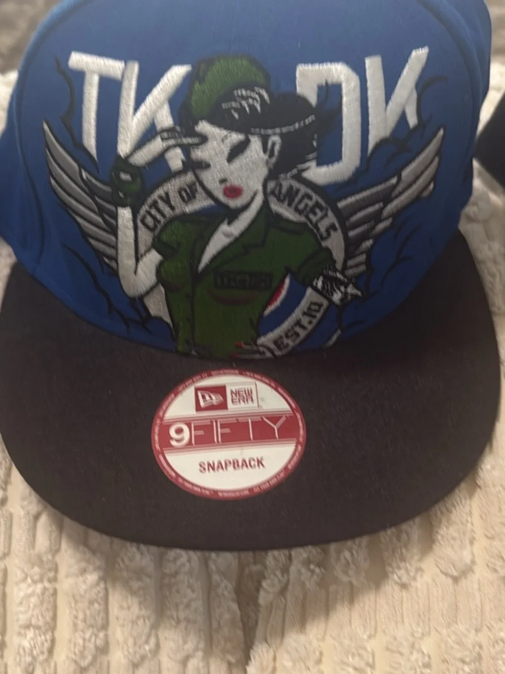 TOKIDOKI collectors set of 3 like new Snapback Cap with Embroidered Patch. $150
